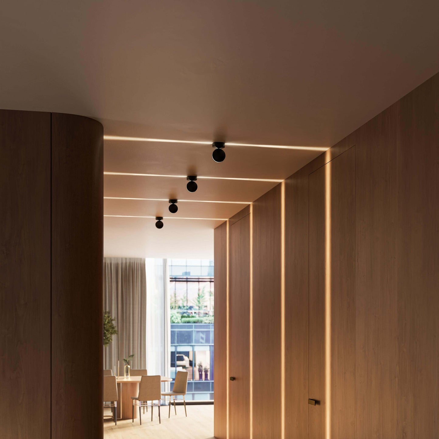 Mabayui - Plafoniera Soffitto LED Geometrica Premium