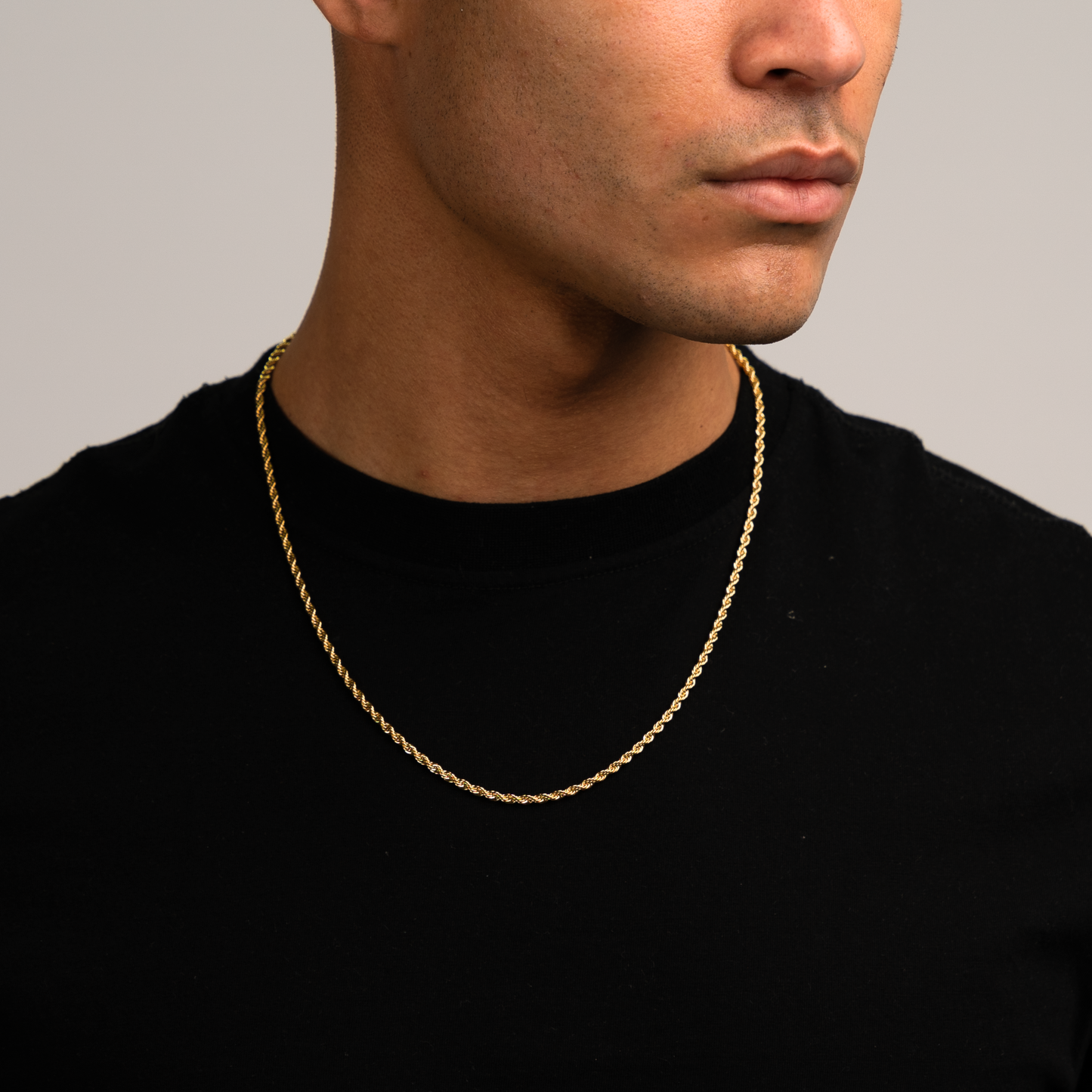 Ginga - Collana Corda Intrecciata  Premium 3MM