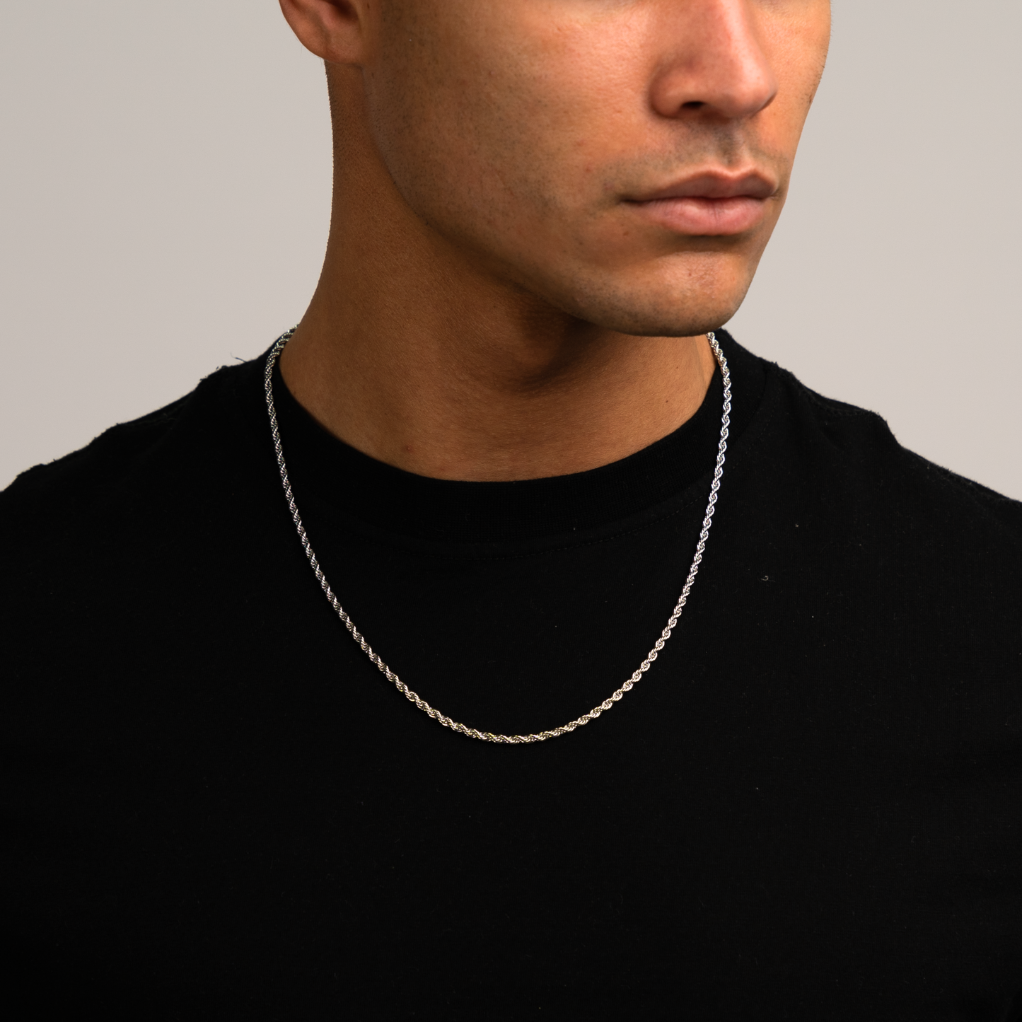 Ginga - Collana Corda Intrecciata  Premium 3MM