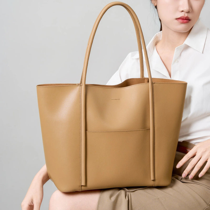 Momiji - Genuine Leather Shopper
