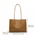 Hana - Leather Commuter Tote