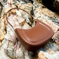Obi - Leather Sculptural Shoulder Bag