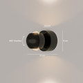 Gekko - Adjustable Spherical LED Wall Light