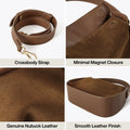 Ran - Nubuck Leather Bag