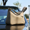 Kairaku - Geometric Leather Bag