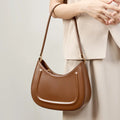 Obi - Leather Sculptural Shoulder Bag