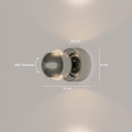 Gekko - Adjustable Spherical LED Wall Light