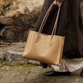 Hana - Leather Commuter Tote