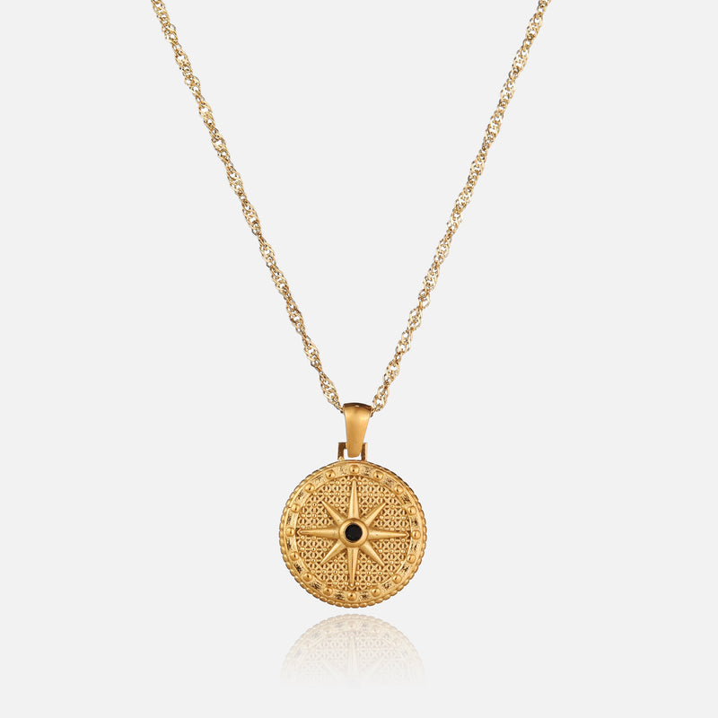 Hoshi - Collana Compass Oro