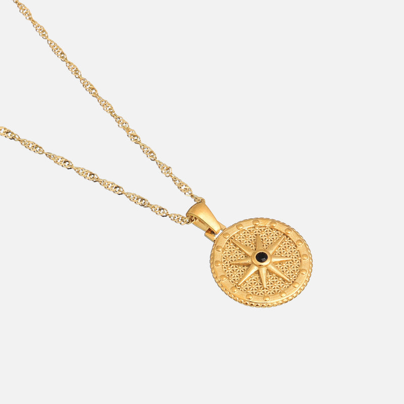 Hoshi - Collana Compass Oro