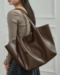 Hinoki - Oversized Leather Tote