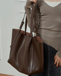 Hinoki - Oversized Leather Tote