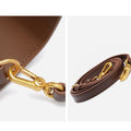 Sakura - Leather Crossbody Saddle Bag