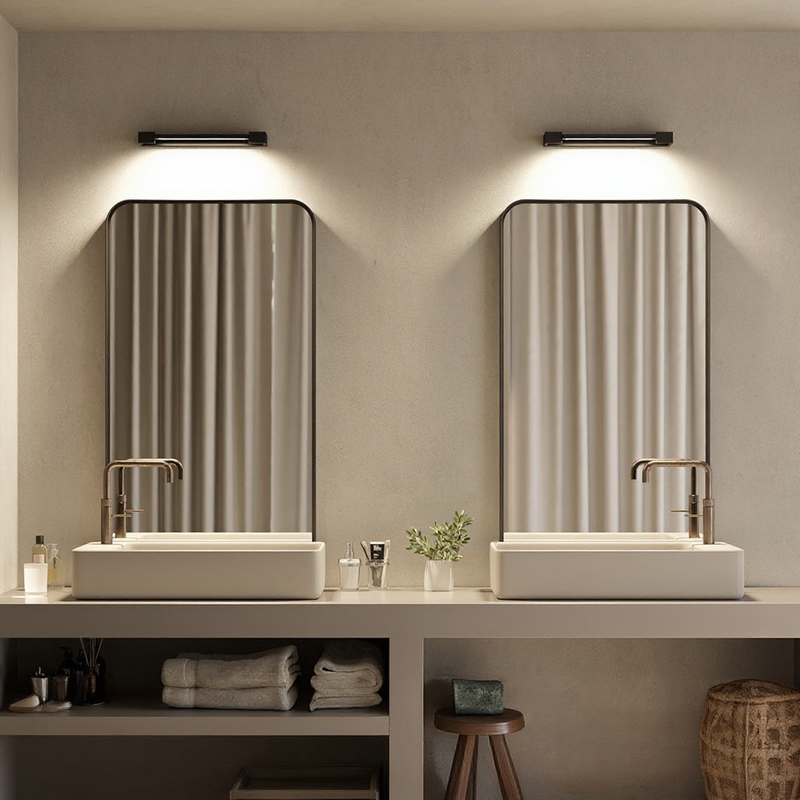 Kagayaki - Applique Parete LED Lineare da Bagno