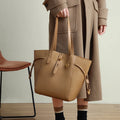Keyaki - Leather Structured Tote