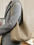 Kaede - Minimalist Leather Hobo Bag