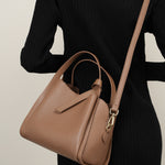 Fuji - Top Handle Leather Crossbody