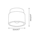 Yama - Travertine Ceiling Light