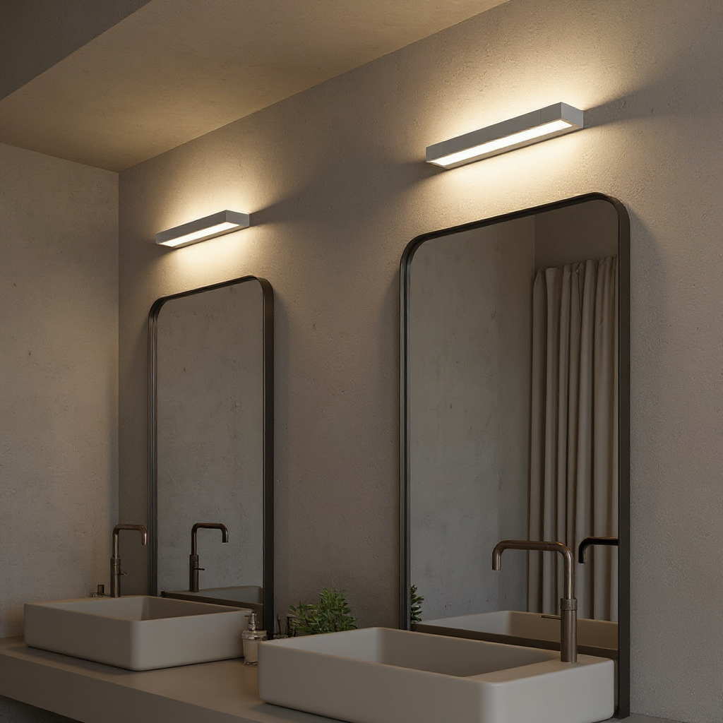 Kagayaki - Applique Parete LED Lineare da Bagno