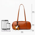 Ume - Leather Baguette Charm Bag