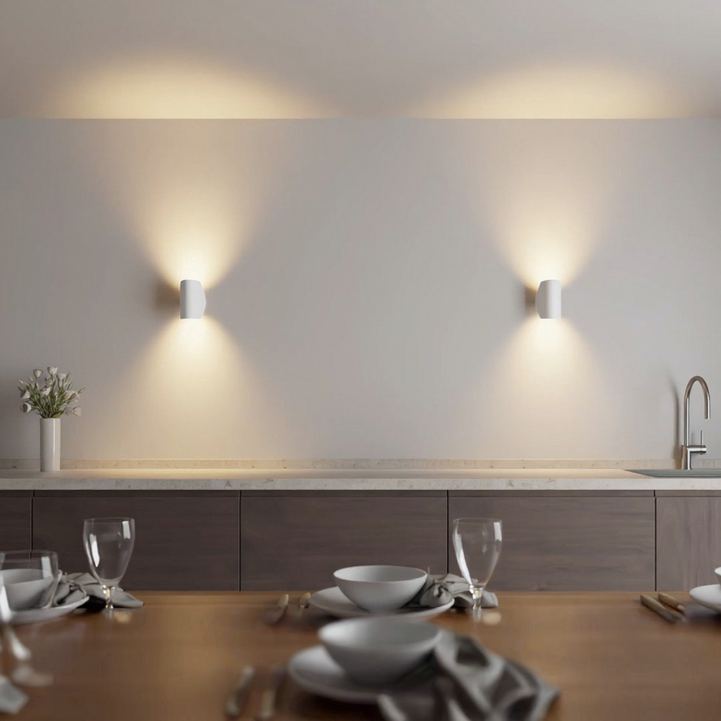 Akatsuki - Applique Parete Semicircolare LED Atmosferica