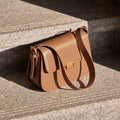 Ritsurin - Leather Crossbody Bag