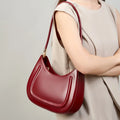 Obi - Leather Sculptural Shoulder Bag