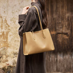 Hana - Leather Commuter Tote