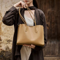 Hana - Leather Commuter Tote