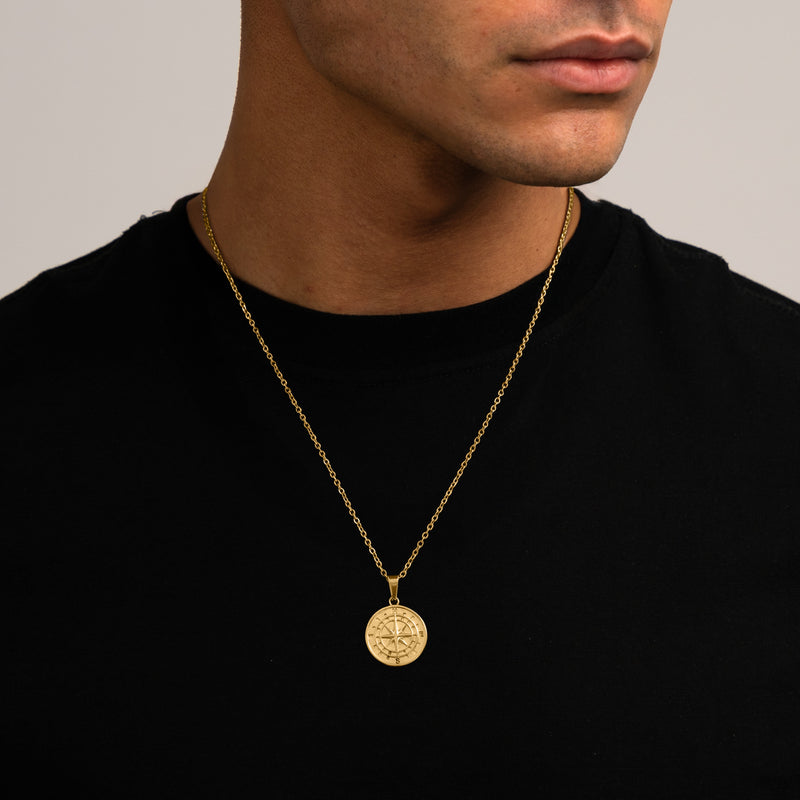 Hoko - Collana con Ciondolo Compass