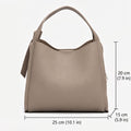 Fuji - Top Handle Leather Crossbody
