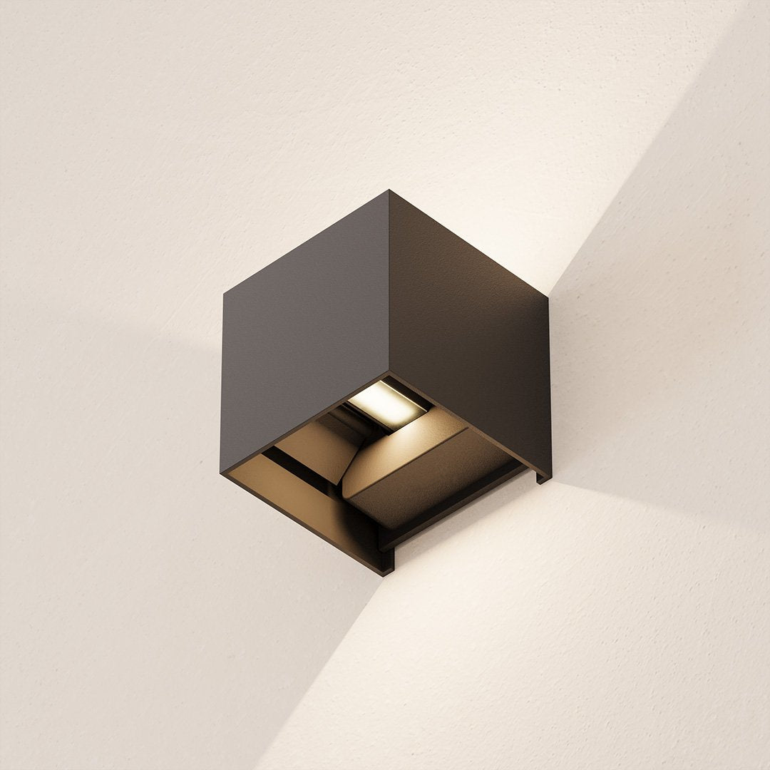 Komorebi - Applique LED Parete Cubica Bidirezionale