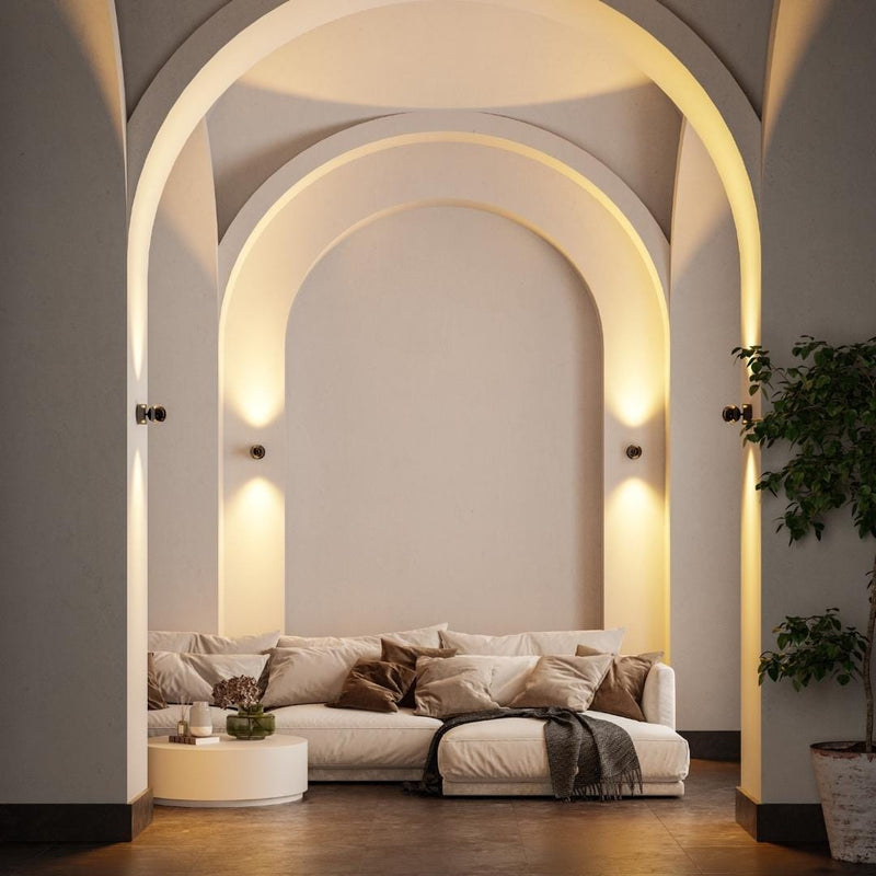 Gekko - Applique Parete Sferica LED Orientabile