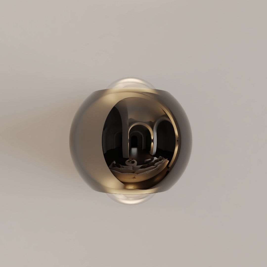 Gekko - Applique Parete Sferica LED Orientabile