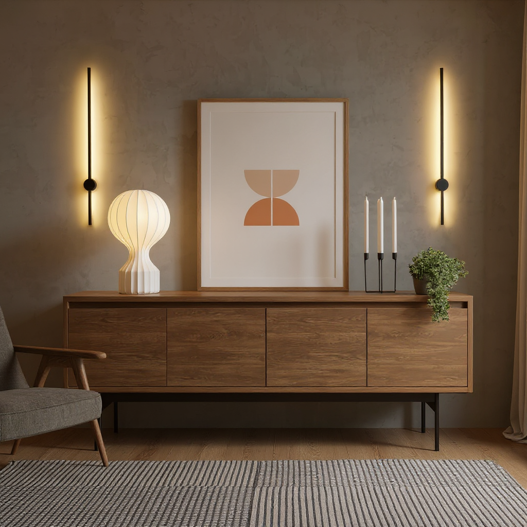 Hoshi - Applique Parete Lineare LED Estesa