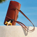 Ume - Leather Baguette Charm Bag