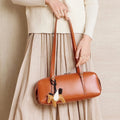 Ume - Leather Baguette Charm Bag