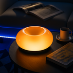 Yama - Lampada Ibridia in Vetro Ambrato