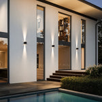 Komorebi - Applique LED Esterni Cubica Bidirezionale